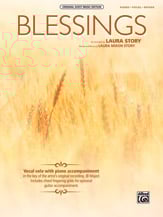 Blessings piano sheet music cover